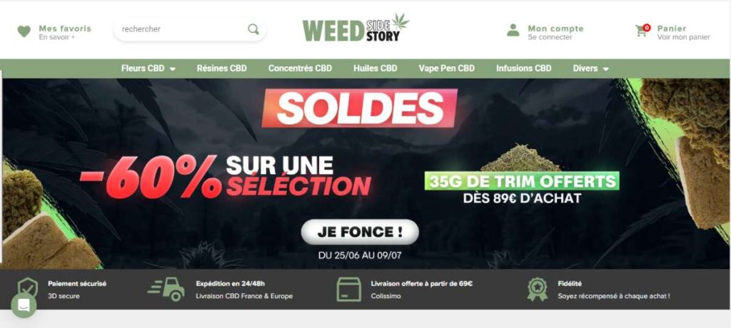 Accueil Weed Side Story